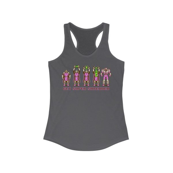 Get Super Shredded Women's Ideal Racerback Tank - Image 4