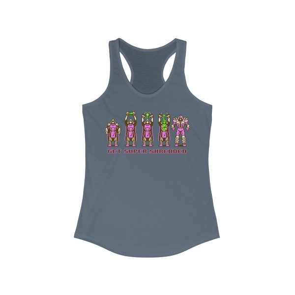 Get Super Shredded Women's Ideal Racerback Tank - Image 3