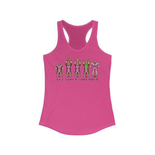 Get Super Shredded Women's Ideal Racerback Tank - Image 5