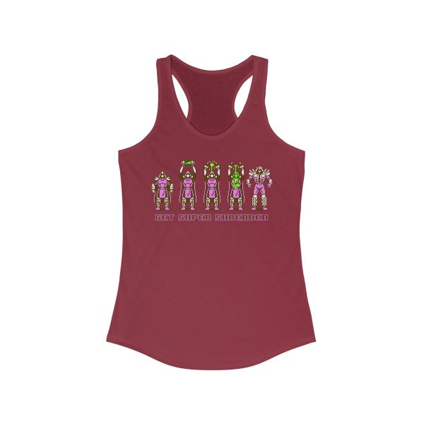 Get Super Shredded Women's Ideal Racerback Tank - Image 6