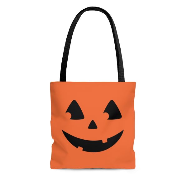 Vintage Retro Trick Or Treat Pumpkin AOP Tote Bag