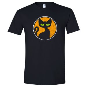 Halloween Black Cat T-Shirt
