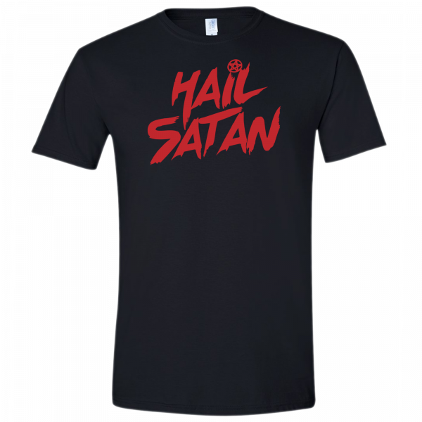 Hail Satan Black T-Shirt
