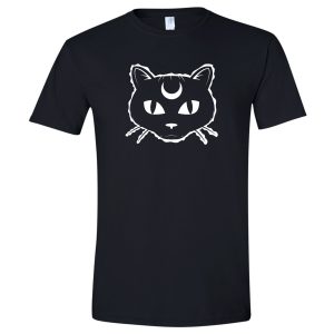 Black Magic Moon Cat T-Shirt