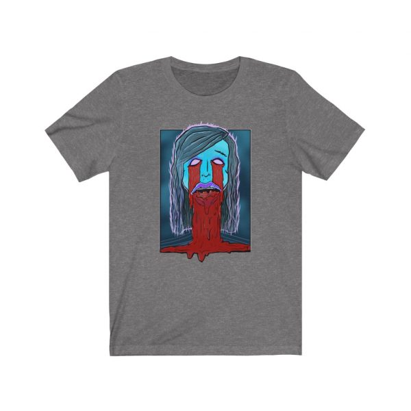 The Crying Ghost Blood Soaked Horror T-Shirt - Image 3