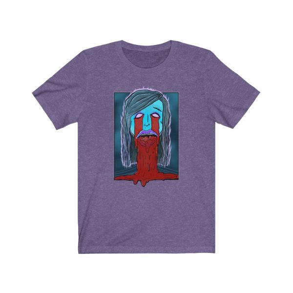 The Crying Ghost Blood Soaked Horror T-Shirt - Image 5