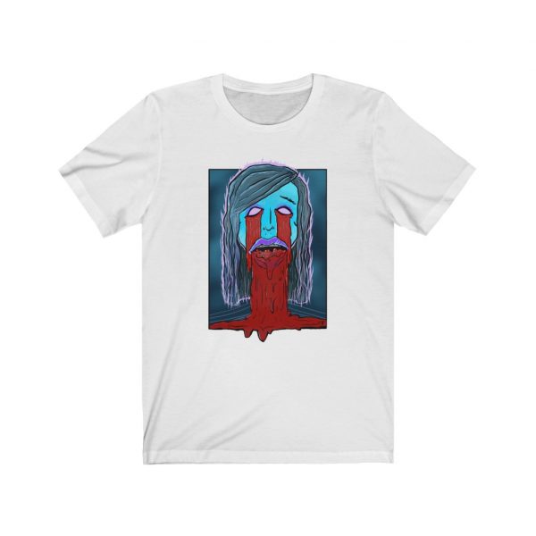 The Crying Ghost Blood Soaked Horror T-Shirt - Image 2