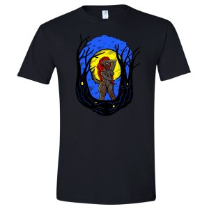 Moon Maiden Werewolf Woman T-Shirt