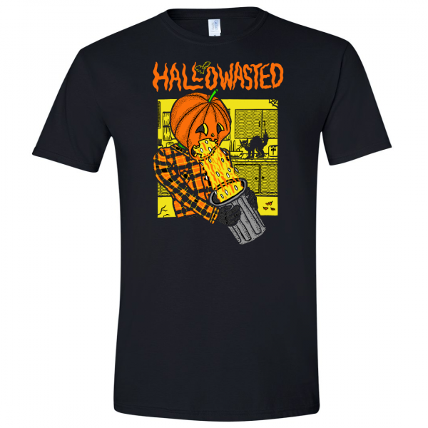 Hallowasted Black T-Shirt