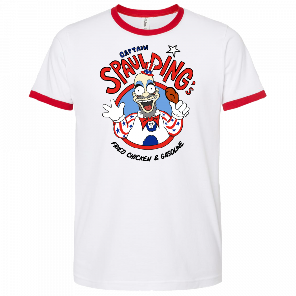 Captain Spaulding Red Ringer T-Shirt